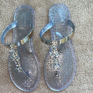 Badgley Mischka Jewel Jelly Sandal